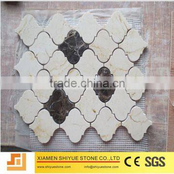 Lantern patterns mosaic floor tile