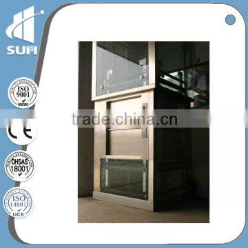 Capacity 250kg kitchen used food elevator dumbwaiter