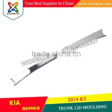 ABS Chrome Rear Tail Down Trunk Lid Moulding Cover TRUNK LID MOULDING FOR K5 2014