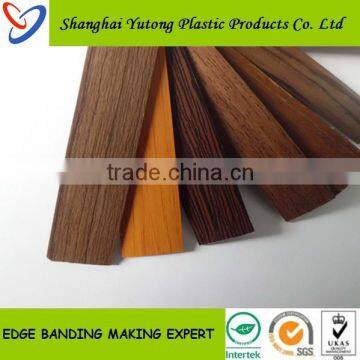 Pvc Silver Extruded T Profile Kitchen Cabinet Pvc Edging Strip Trimming for Desk photo-4