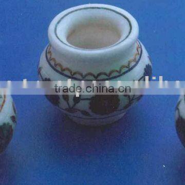 Marble Flower Pot-home Decorations