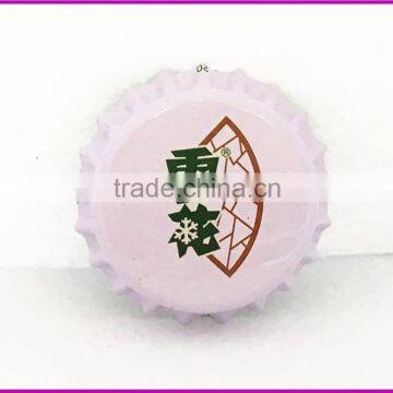 2 Color Printed Customize Tinplate Crown Caps for beer 6071502CNN2N