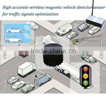 Zigbee wireless vehicle detection sensor for traffic light controller