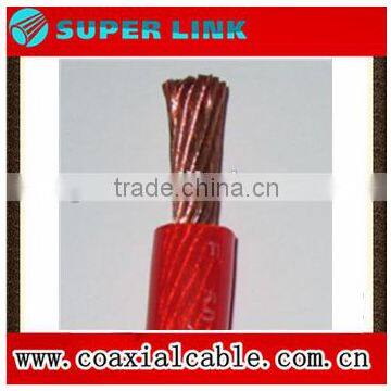 Transparenr Red High Quality OEM Battery Cable 25mm2