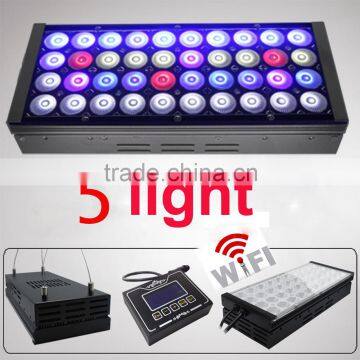 Wide-angle 450W LED Aquarium Light DSunY wifi led aquarium light Red