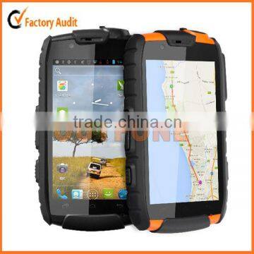 Quad core MTK6589 android 4.2 4 inch China 3G WCDMA tough rugged smart phone with NFC and walkie talkie