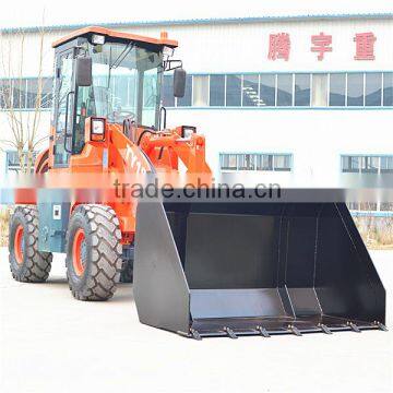 chinese wheel loader TY18 front loader tractor loader with 2cbm bucket for sale