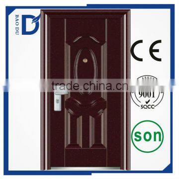 China Galvanized Steel Door Frame and Steel Entrance Door photo-4