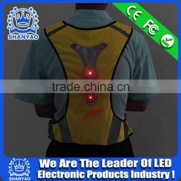Flashing Led Safety Vest,led Light Reflective Vest,high Visibility Led Safety Vest