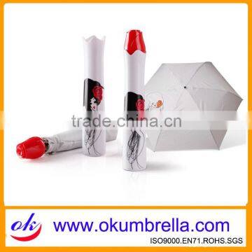 china promotion fashion wine bottle umbrella