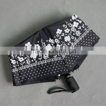 china high quality auto open and close color change umbrella