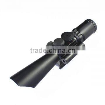 3.5-10X40 thermal airsoft red dot tactical rifle scope, best shockproof adjustable rifle scope for hunting