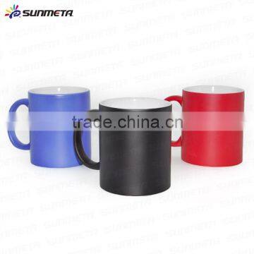 Sunmeta Factory Cheap Ceramic 11oz Wholesale Cups to Sublimation Magic Mug(SKB-05) photo-2