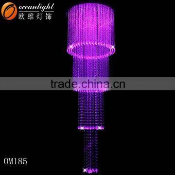 Fiber Optic Ceiling Crystal Light ,crystal Fiber Decoration Lights,crystal Stairs Fiber Light Om056 photo-3