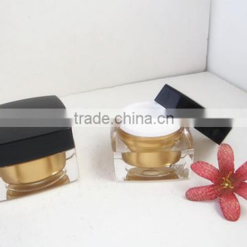 cosmetic acrylic cream jar for skin care