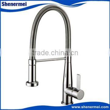 Deck Mounted Kitchen Faucet With Spray