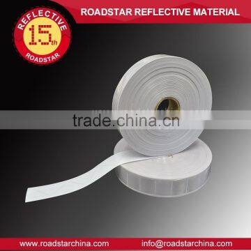 High viz printing warning reflector PVC tape