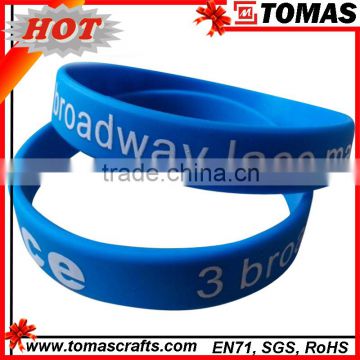 High Quality Multicolor Silicone Rubber Wristbands