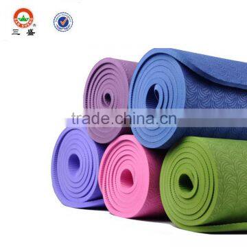 TPE Exercise Yoga Mat With Carry Strap photo-3
