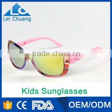 2016 new fashion mirror lenses kid sunglasses for children