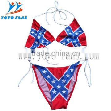 flag bikini with CE certificate