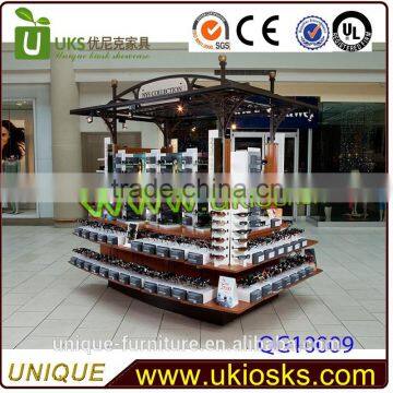 Shopping mall sunglasses kiosk for retail