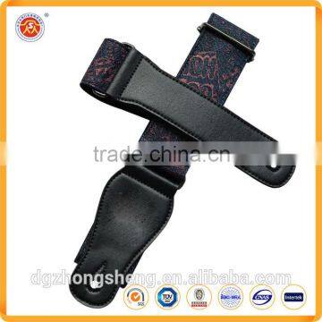 Nylon black guitar strap belt shoulder strap