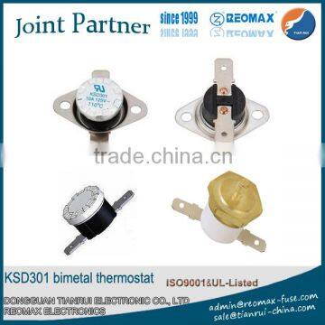 10A 15A 16A water heater KSD301 bimetal thermostat