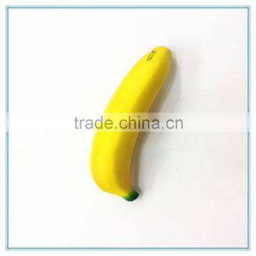 2015 OEM cute Banana Fruit pu toy ball