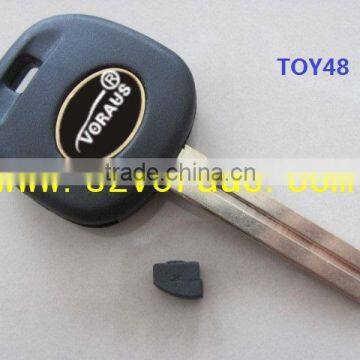 high quality new uncut transponder key shell for Lexus ( TOY 48 type ,sealed cover)