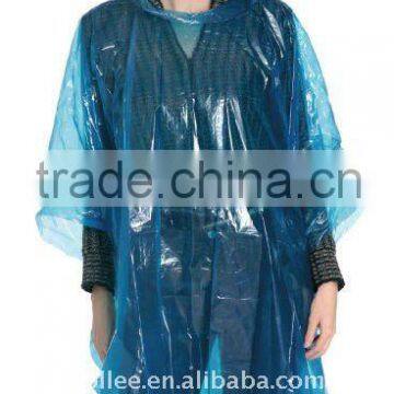 Advertising adult emergency poncho