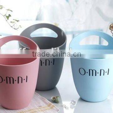 3L plastic cheap champagne ice bucket for ice cream