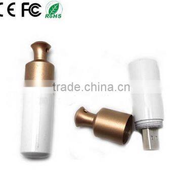 Promotional cylinder-shaped USB flash disk bulk cheap usb flash pendrives