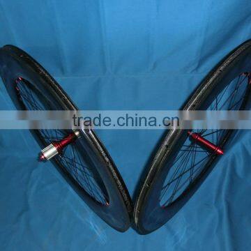 700C 50mm Clincher Road Carbon Rims Wheelset Bike Wheelet Bicycle Road Wheels Factory Price