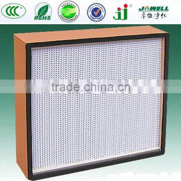 HEPA air filter with Aluminum Foil Separator,vacuum cleaner hepa filter