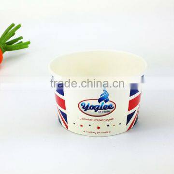 10 OZ Disposabe ice cream and yogurt paper cup