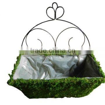 Nature green moss wall planter