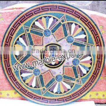 Overlay Marble Dining Table Top, Exclusive Italian Marble Table Tops