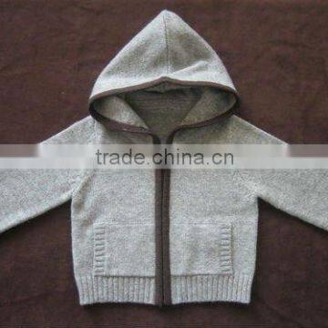 Cashmere Wholesale Hoodie Baby Sweater Design