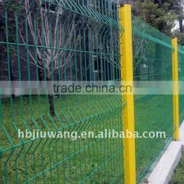 Garden wavy fence (dark green)