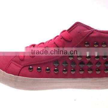 High cut sneakers for women in guangzhou 2014