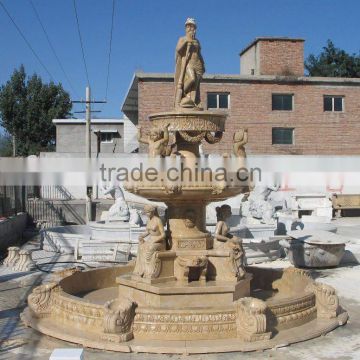 outdoor stone garden fountain