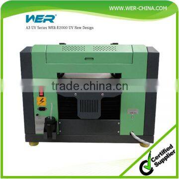 Perfect performance a3 WER E2000UV digital glass printing machine