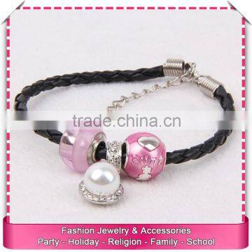 Custom Leather Luminous Bracelet, Hot Sale Bracelet of Leather photo-2