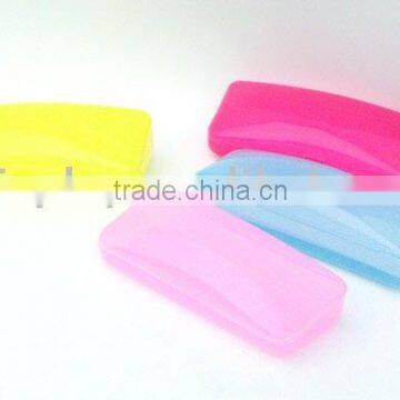 PVC eyeglasses cases;plastic eyewear cases;spectacles boxes