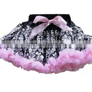 Party tutu skirt girls dress baby girl pettiskirts with fashion design hallowen baby skirts with wholesale price made in china