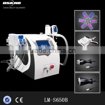 Lipolaser rf Cavitation Vacuum Machine Cryo LIpolysis vacuum slimming machine LM-S650B