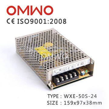 WXE-50S-24   50W  24V  Single output switching power supply