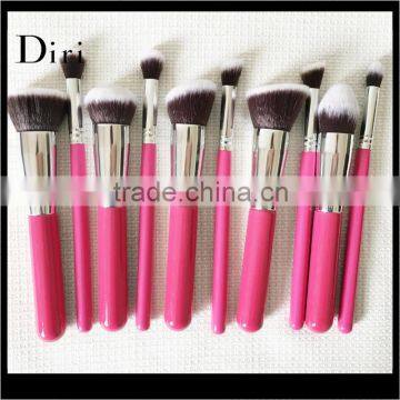 Hot sale top grade 10 pcs personalized makeup brushes