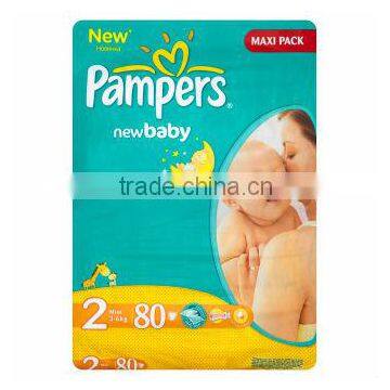 PAMPERS 80PCS Mini S2 Diapers